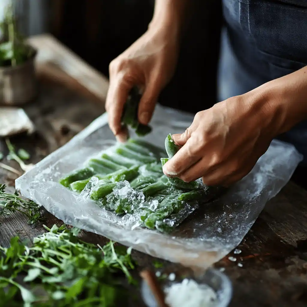 décongélation haricots verts​ ? Décongelez-les avec ces astuces. https://bru.be/fr/un-cheese-and-wine-reussi-avec-bru-et-fouettmagic? décongélation haricots verts