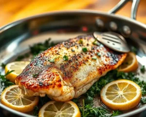 Recette de Black Bass avec une cuisson parfaite et des ingrédients frais – Idéal pour un repas savoureux.