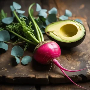 Tartines Radis Noir et Avocat