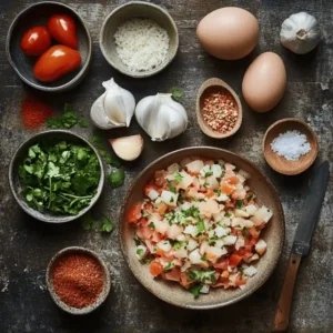 Préparation de la recette classique de taboulé au poulet