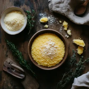 Les ingrédients pour une polenta crémeuse parfaite