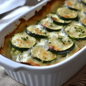 Les ingrédients essentiels pour un gratin de courgettes sans crème réussi