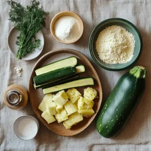 Les ingrédients essentiels pour un gratin de courgettes sans crème réussi