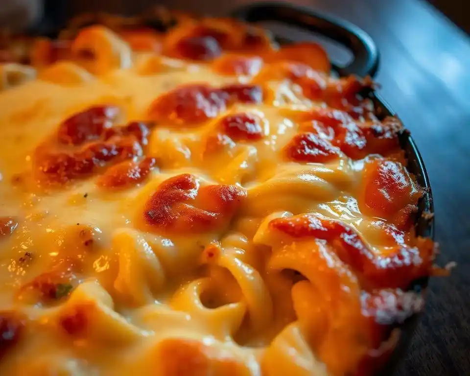 Gratin de pâtes au four