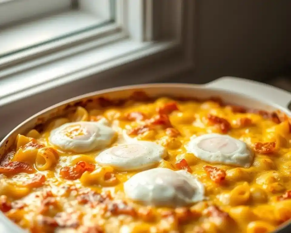 Recette Facile de Gratin de Pâtes aux Œufs