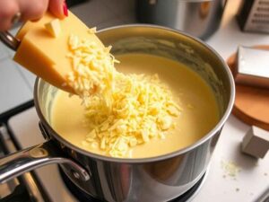 Assaisonnez la béchamel