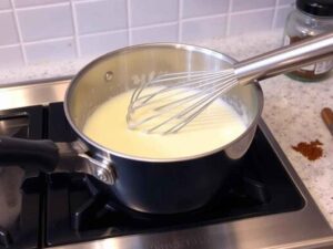 Étape 3 : Préparation de la sauce légère