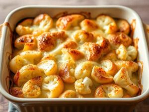 Gratin de Brocoli et Chou-Fleur