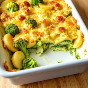 Gratin de Brocolis et Pommes de Terre
