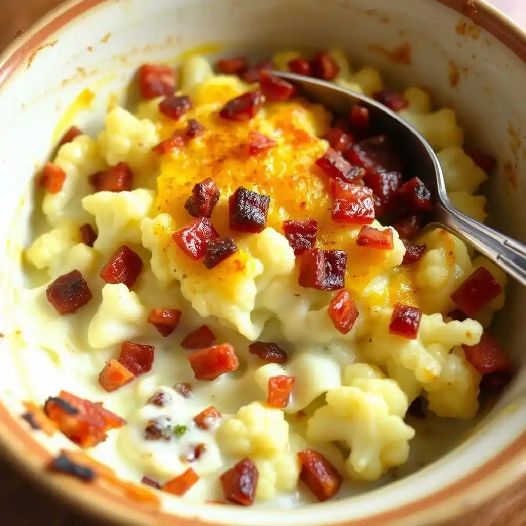 Ingrédients pour le Gratin de Chou Fleur à la Crème