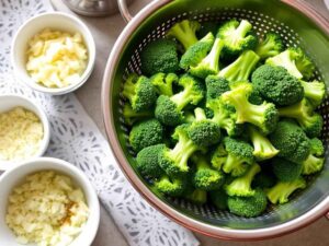 Ingrédients pour le Gratin de Brocolis Rapide