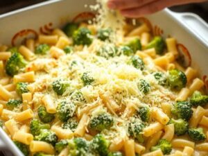 Parsemez de fromage râpé sur toute la surface du gratin