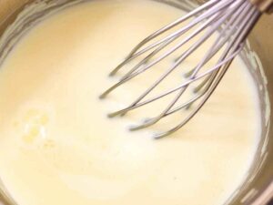Préparation de la Sauce Crémeuse