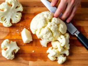 Préparation du Gratin Chou Fleur Pomme de Terre au Thermomix