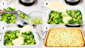 Préparation du Gratin de Brocolis Rapide