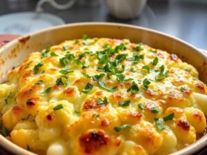 Version gratinée aux herbes