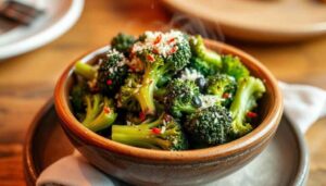  Brocoli rôti aux épices et parmesan