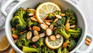 Brocolis-avec-ail-citron-et-amandes-pour-donner-du-gout-aux-brocolis-