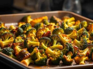 Le brocoli rôti : l'option gourmande