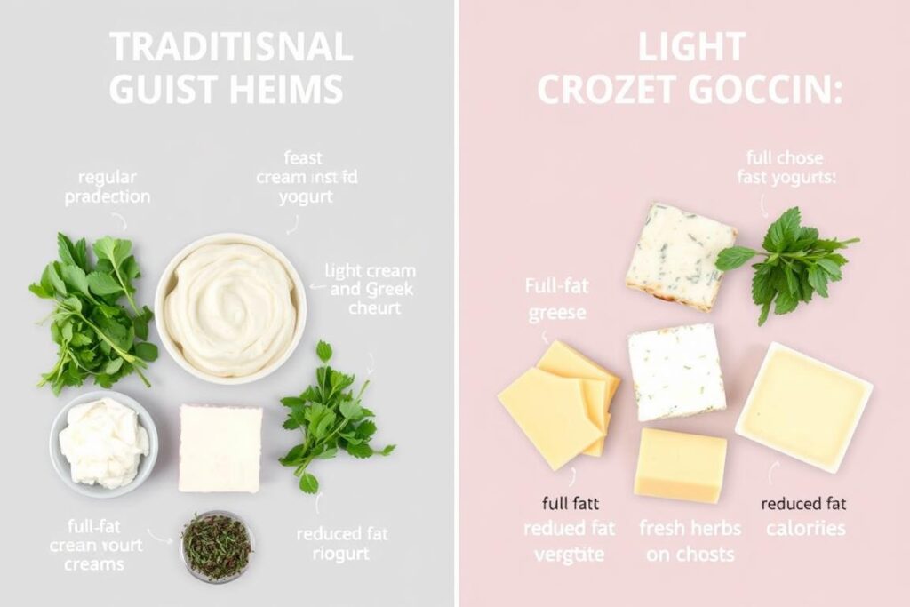 Alternatives allégées pour le gratin de crozet léger