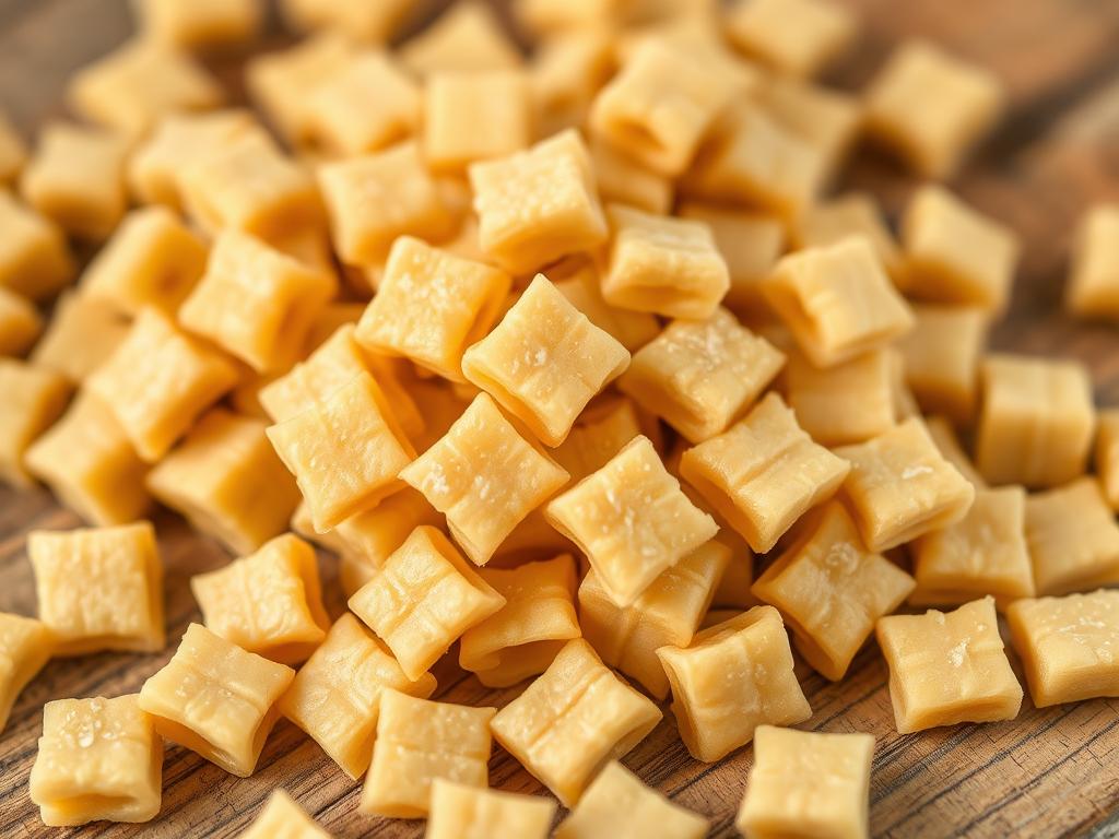 Crozets au sarrasin, petites pâtes carrées typiques de Savoie