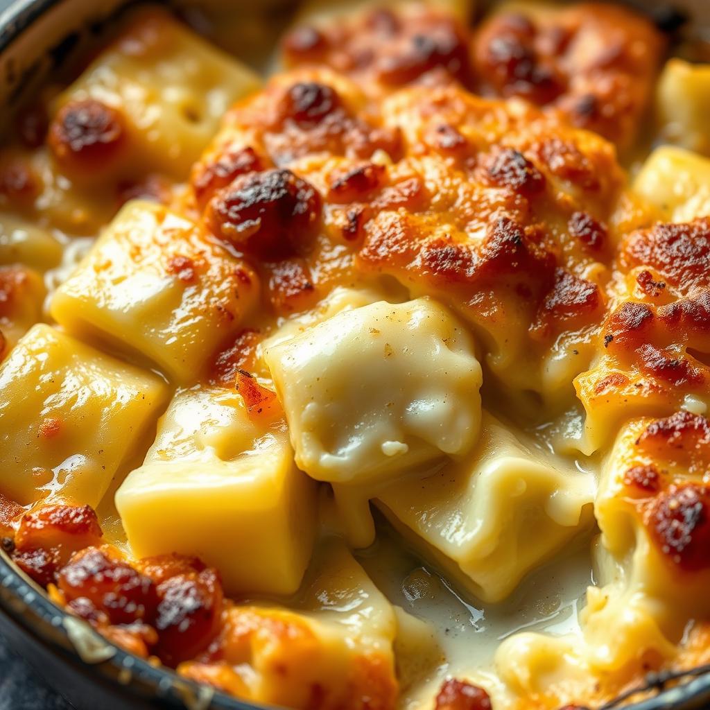 Gratin de crozets au Reblochon fondant