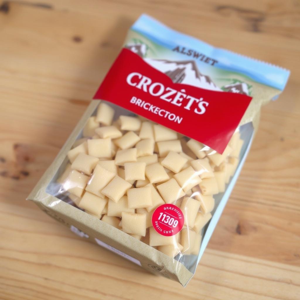 Paquet de crozets au sarrasin