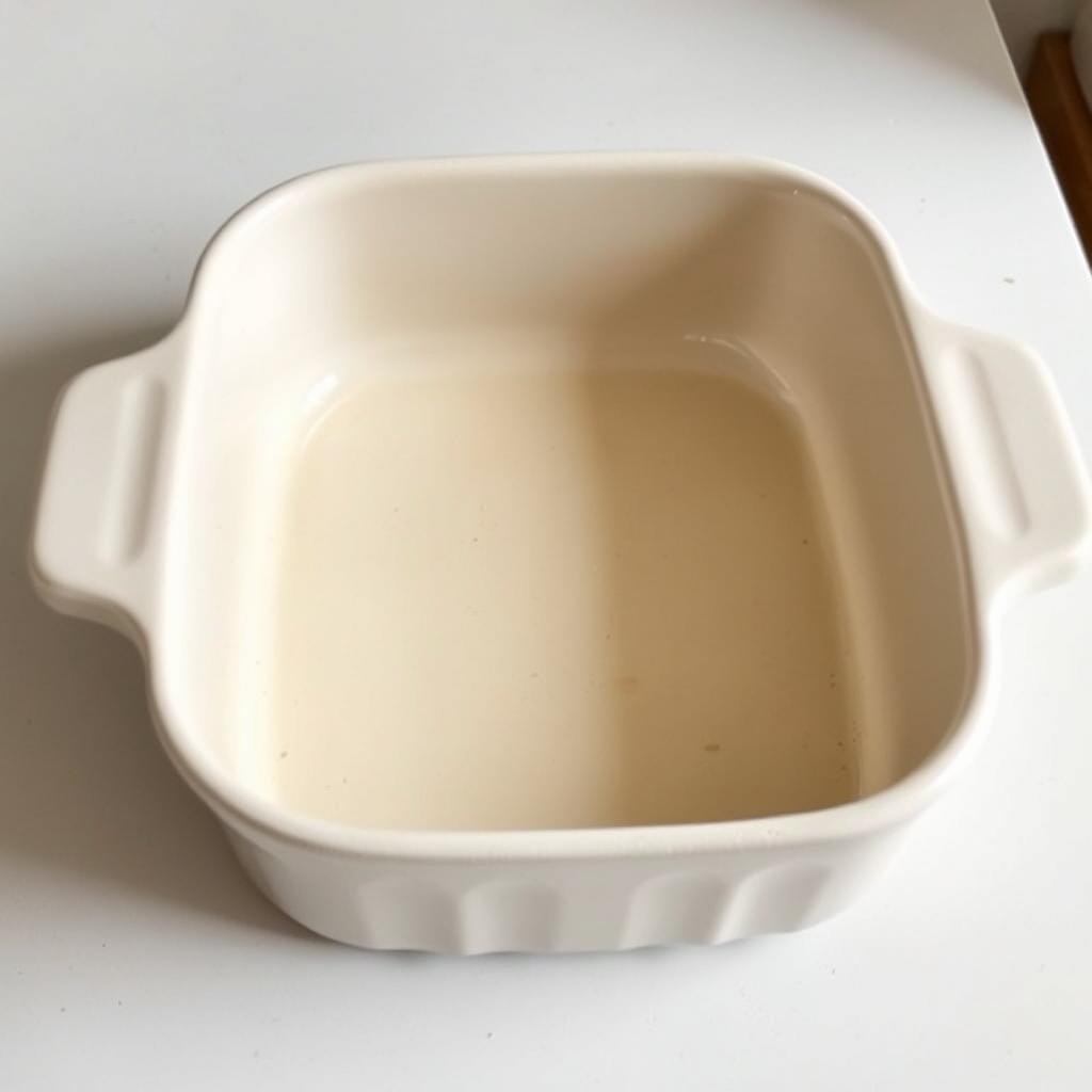 Plat à gratin en céramique idéal pour le Gratin de Crozet Savoyard