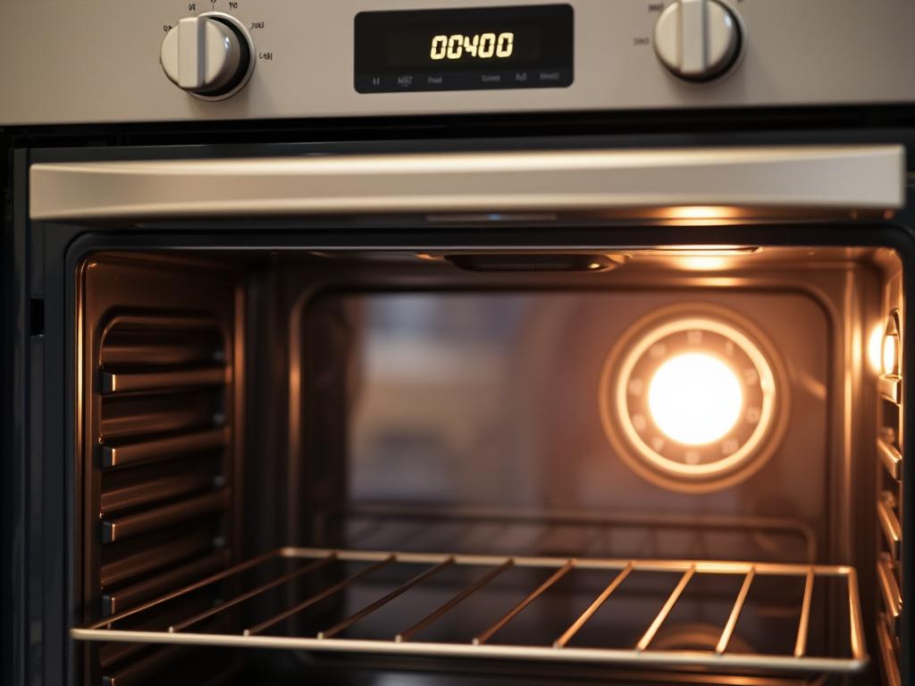 Four préchauffé à 200°C