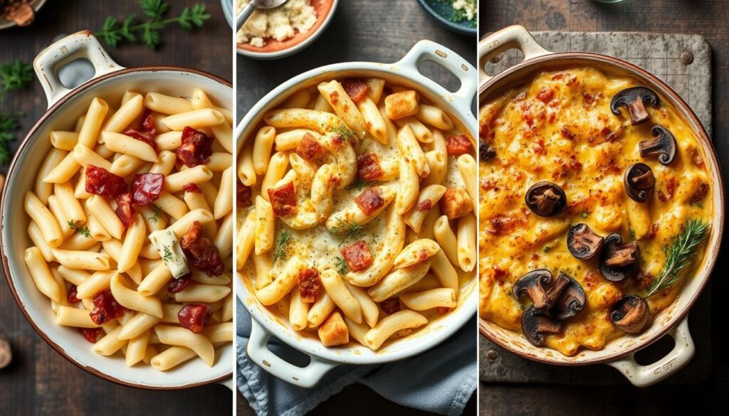 Trois variations régionales du gratin de macaroni au fromage