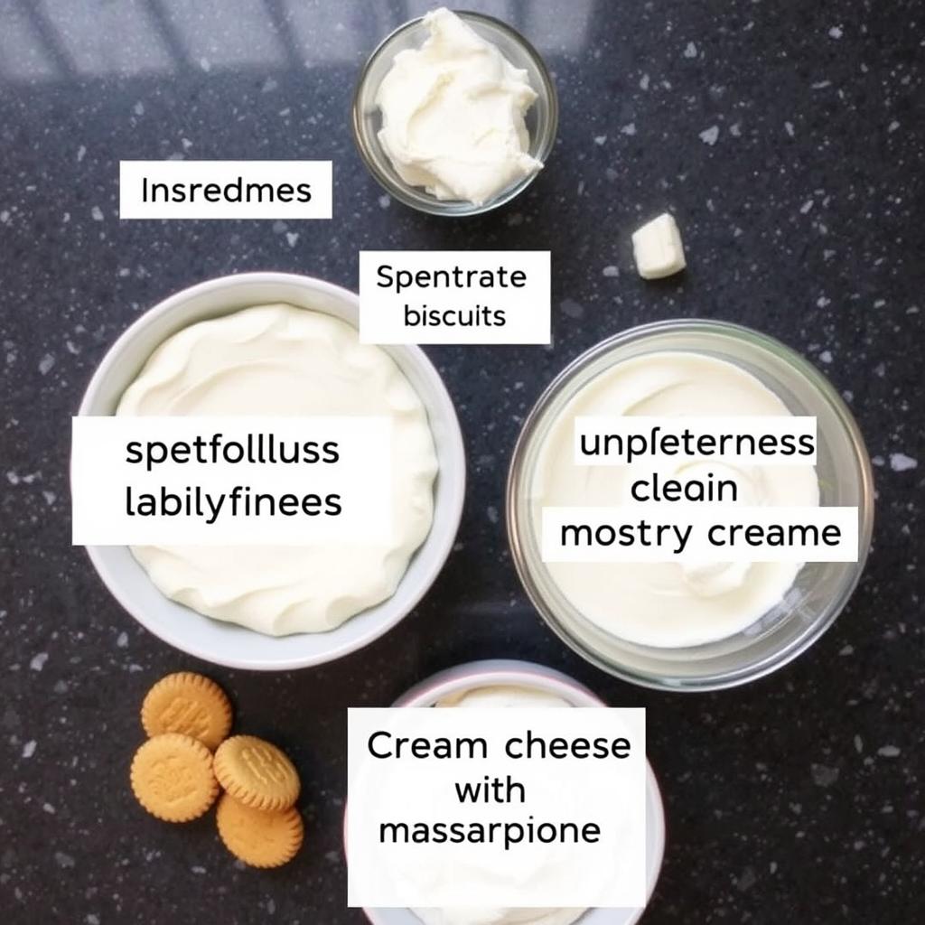 Ingrédients alternatifs pour recette tiramisu facile