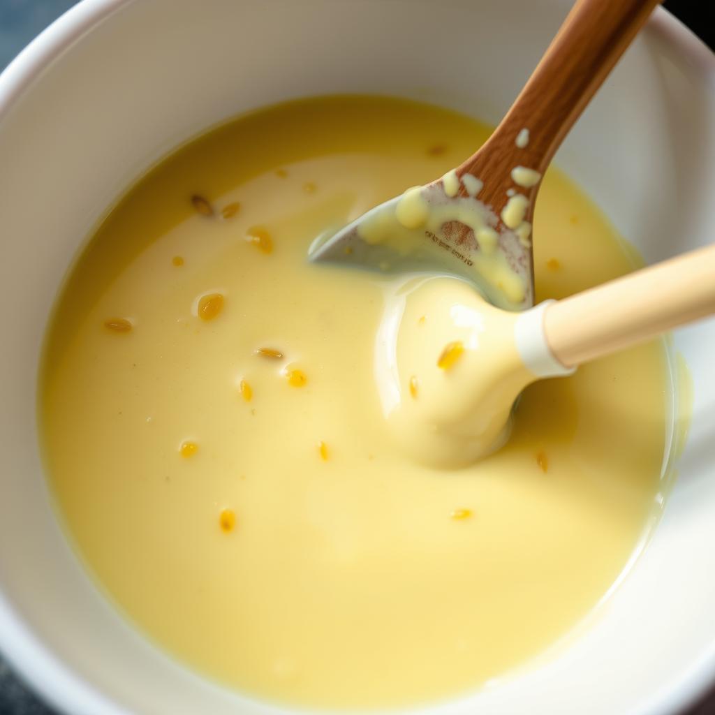 Sauce au fromage râpé à la moutarde