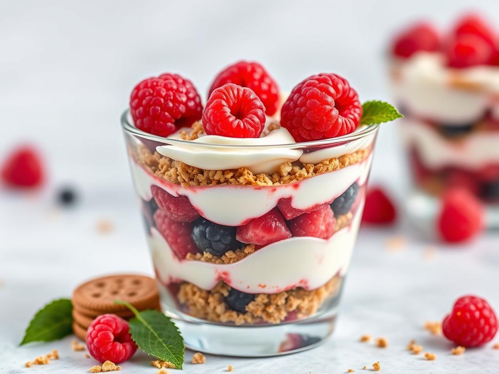 Tiramisu aux fruits rouges et speculoos