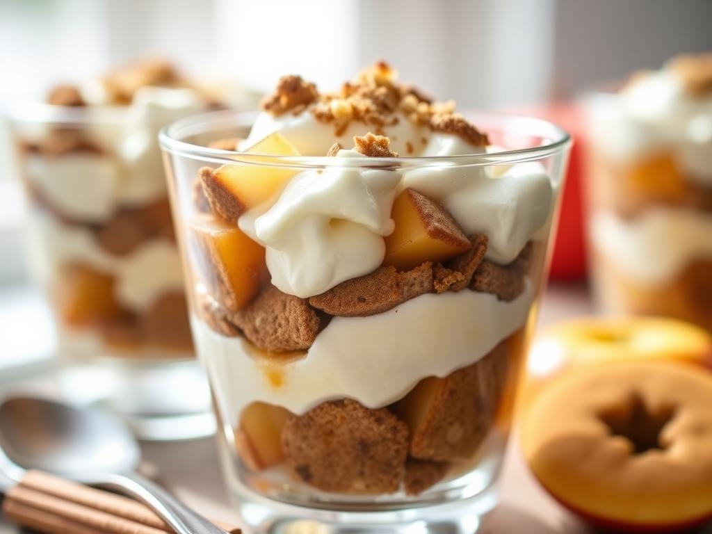 Tiramisu aux speculoos et pommes version sans gluten