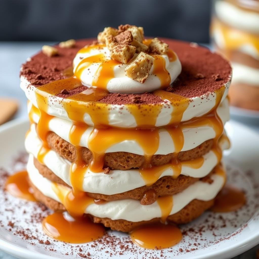 Tiramisu speculoos au caramel Tiramisu speculoos au caramel