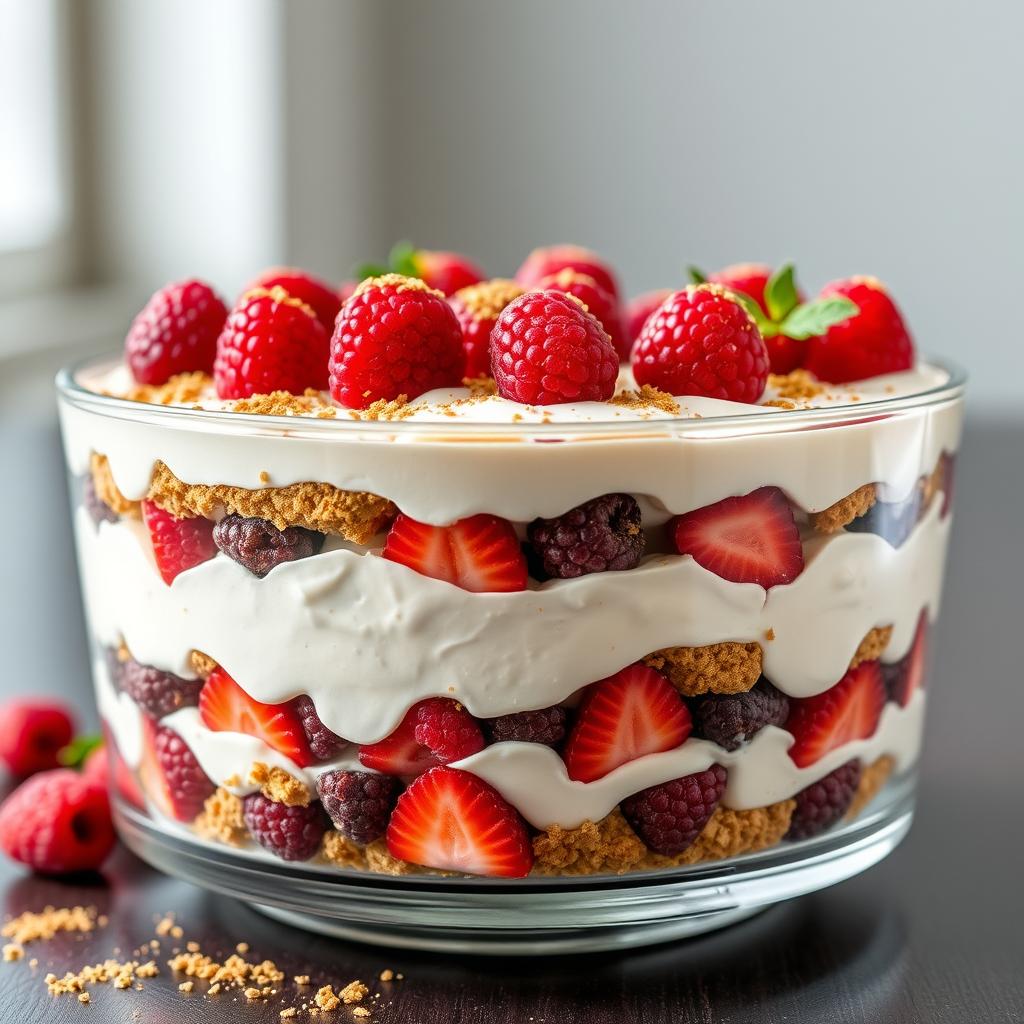 Tiramisu speculoos aux fruits rouges Tiramisu speculoos aux fruits rouges