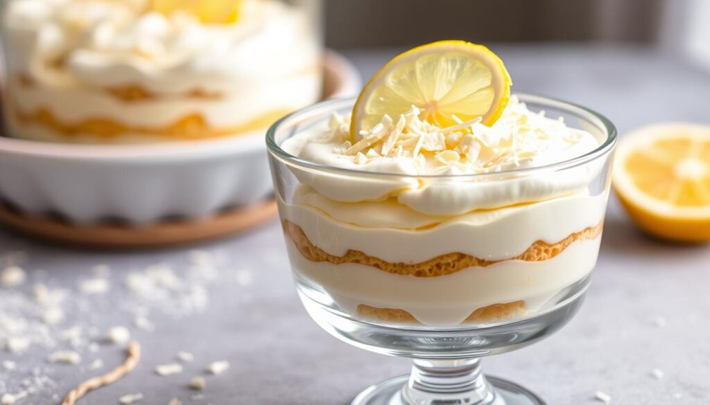 Variation du tiramisu citron speculoos version chocolat blanc