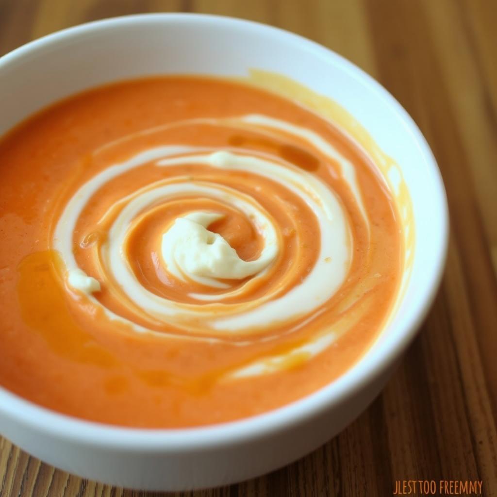 Version crémeuse de la sauce aux tomates séchées avec de la ricotta