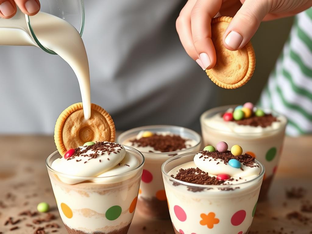 Version sans alcool du tiramisu speculoos mascarpone